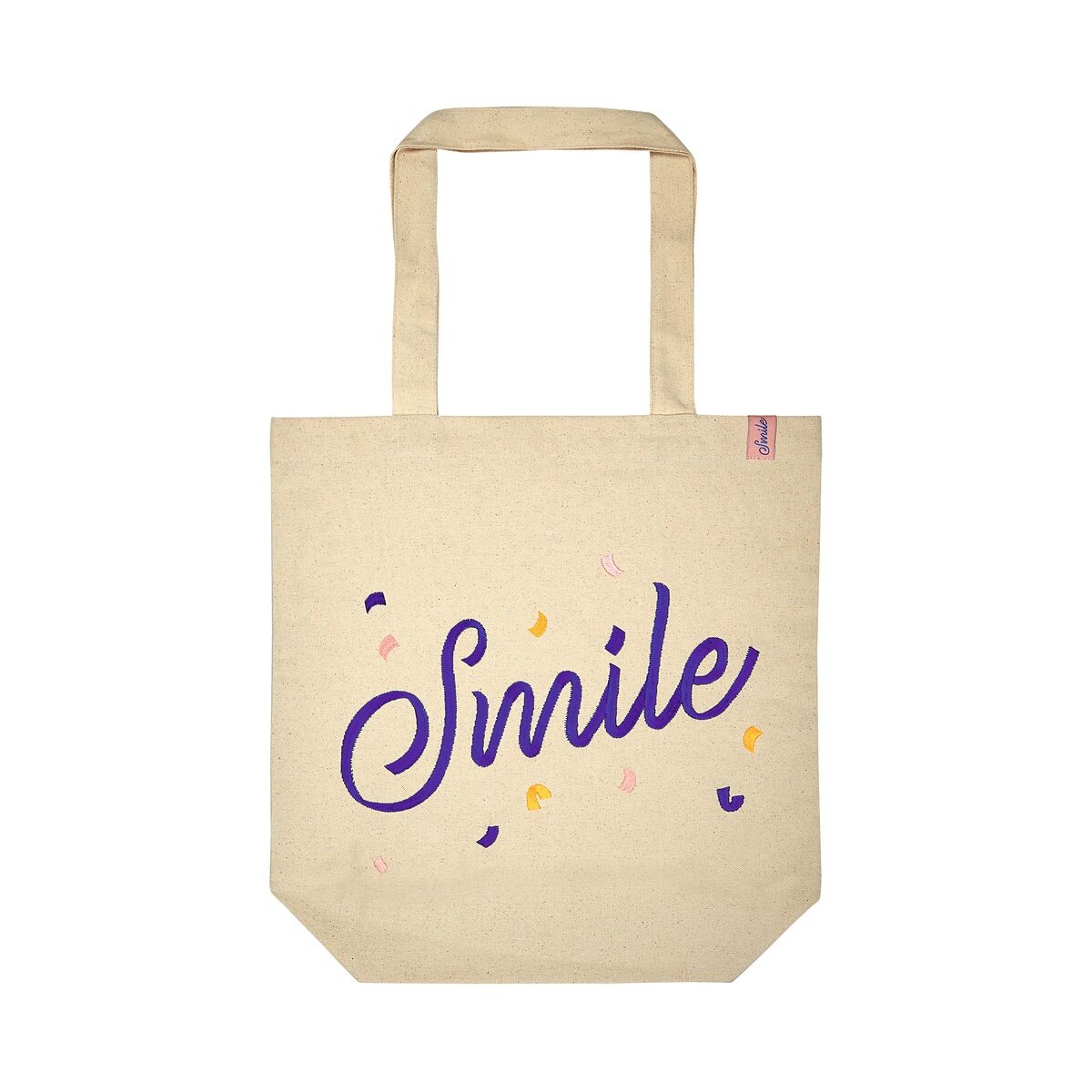 Beutel Shopper Smile Smile Bio-Baumwolle von Moses