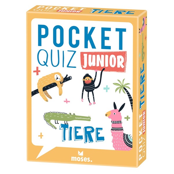 Pocket Quiz Junior Tiere von moses