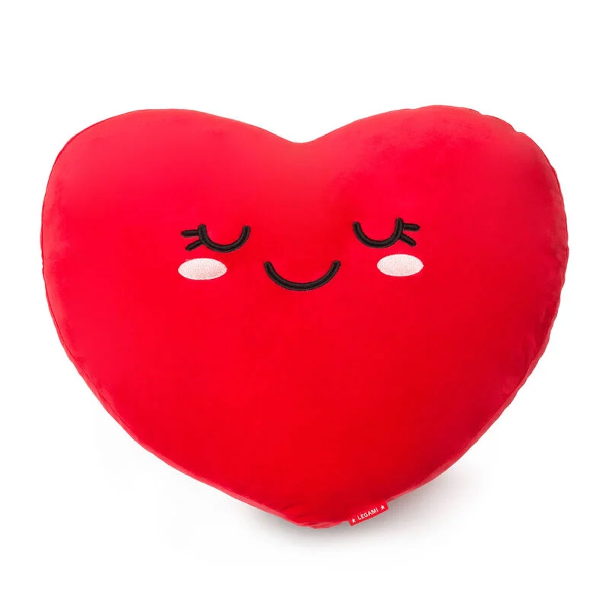 Kissen - Super Soft! Kuschelkissen Herz Herzform  von Legami
