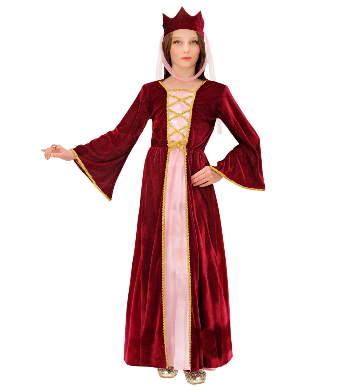 Kostüm Burglady 140 cm  8-10 Jahre  Kinderkostüm