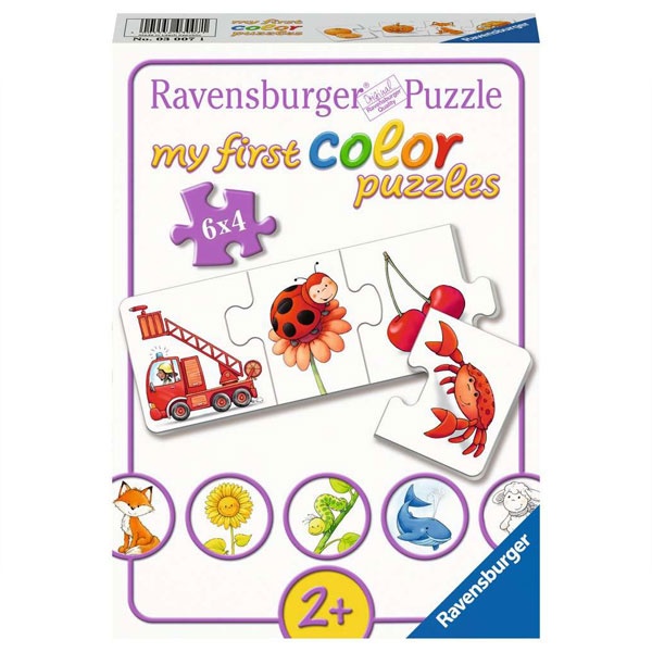Ravensburger Puzzle Mein 1. Farbpuzzle-Farben 6x4 Teile