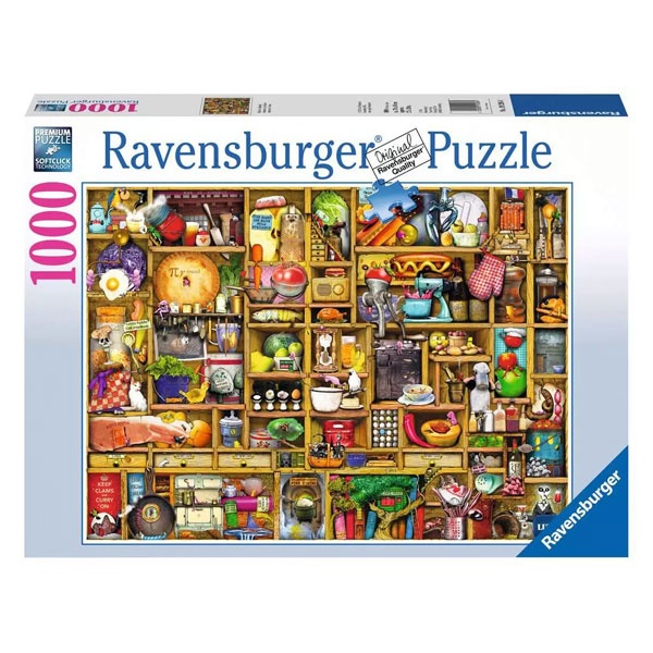 Ravensburger Puzzle Kurioses Küchenregal 1000 Teile