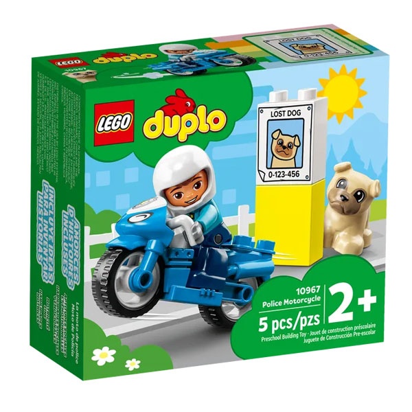 Lego Duplo 10967 Polizeimotorrad
