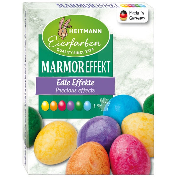 Eierfarben Marmoreffekt 6 Farben flüssig