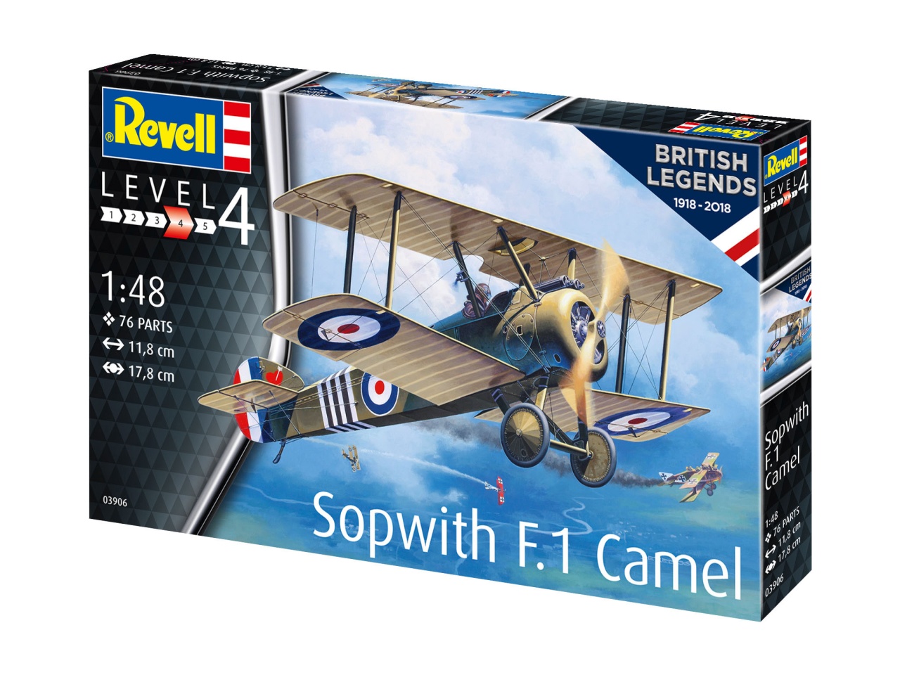 Revell 03906 British Legends Sopwith F.1 Camel 1:48