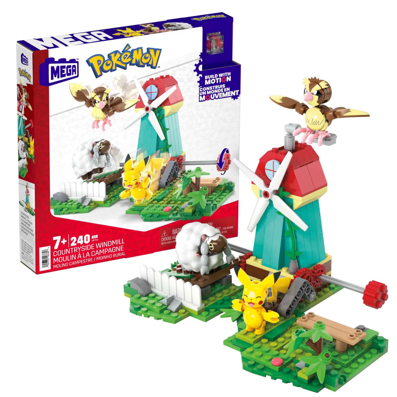 MEGA Pokemon Windmühlen-Farm von Mattel