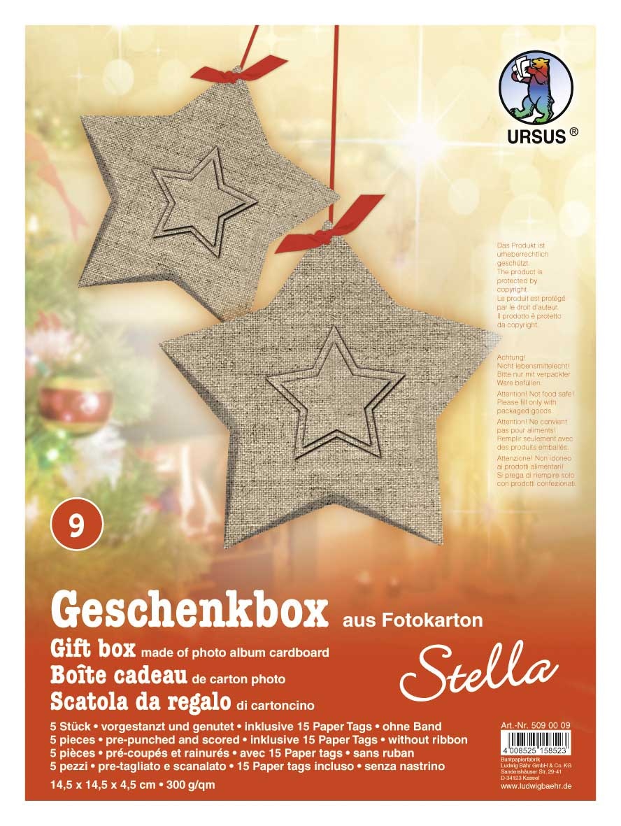 Bastelmappe Geschenkbox Stella Motiv 09