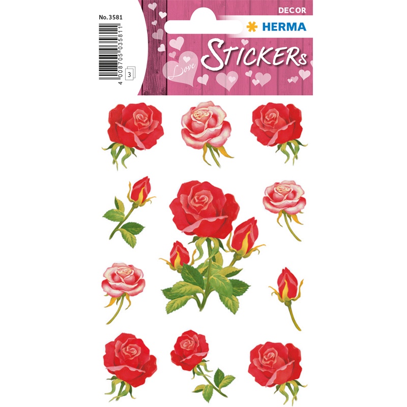 Herma Sticker Decor Rosen