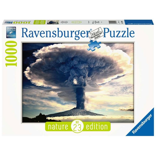 Ravensburger Puzzle Vulkan Ätna Nature Edition 1000 Teile