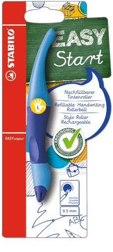Stabilo EASYoriginal Tintenroller links  blau