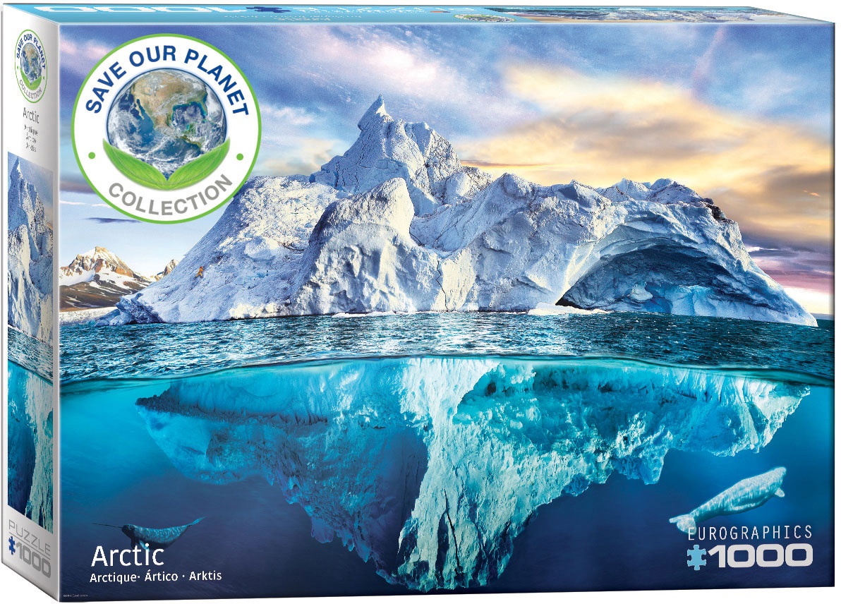 Eurographics Puzzle Rette den Planeten Arktic 1000 Teile