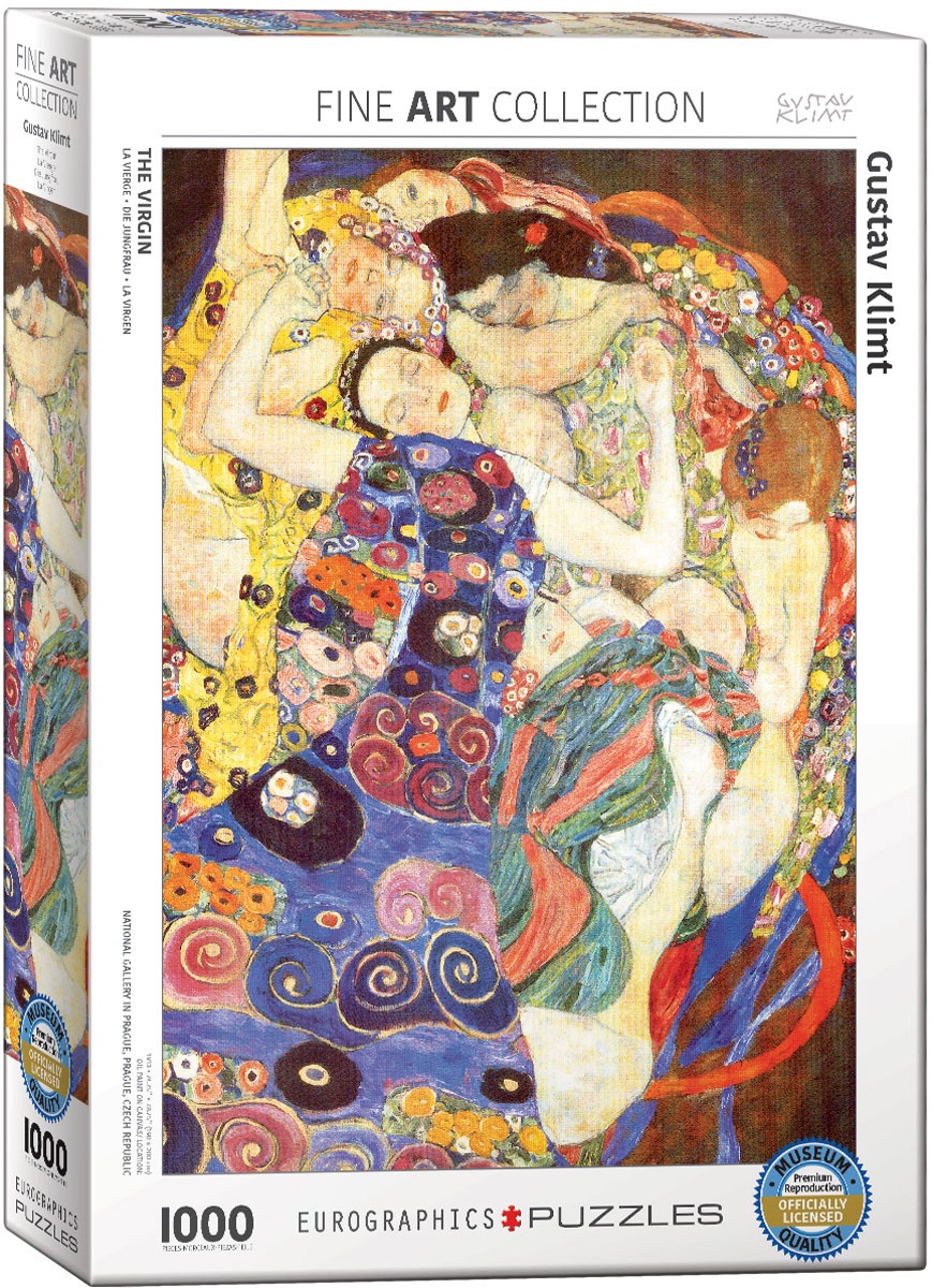 Puzzle Gustav Klimt Die Jungfrau 1000 Teile