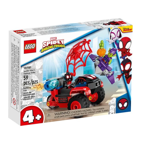 Lego Marvel 10781 Miles Morales Spider-Mans Techno Trike