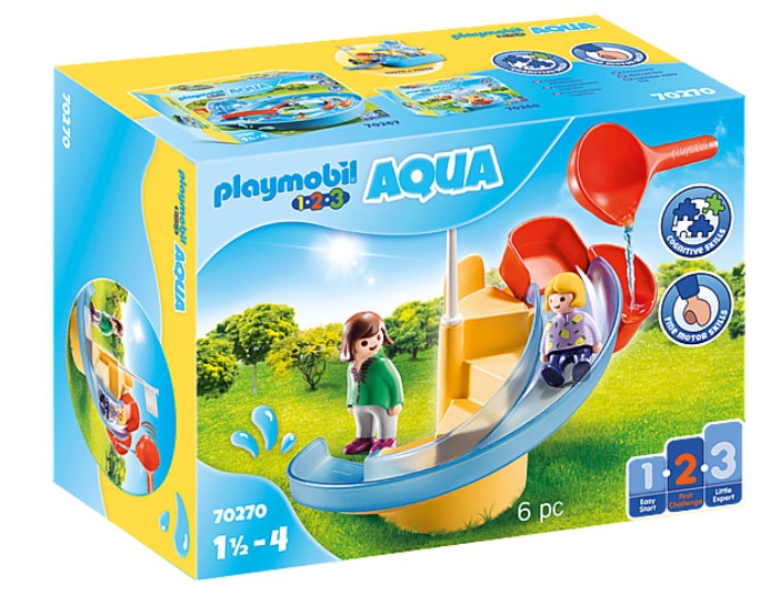 Playmobil 70270 1.2.3 Aqua Wasserrutsche