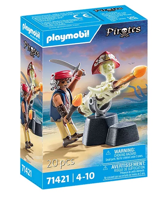 Playmobil Pirates 71421 Kanonenmeister