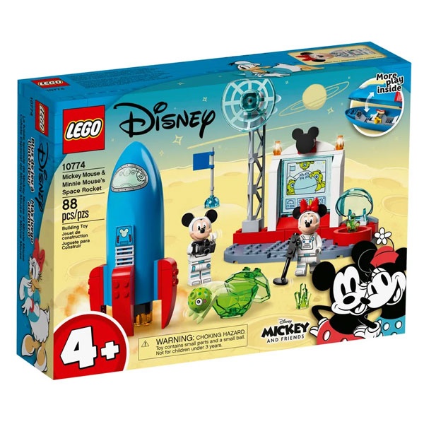 Lego Disney 10774 Mickys und Minnies Weltraumrakete