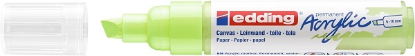 Edding 5000 Acrylmarker breit pastellgrün 5 - 10 mm