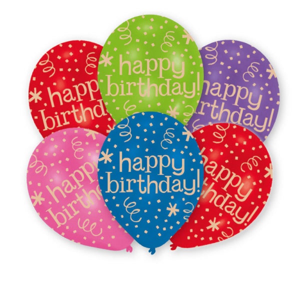 Ballons Happy Birthday