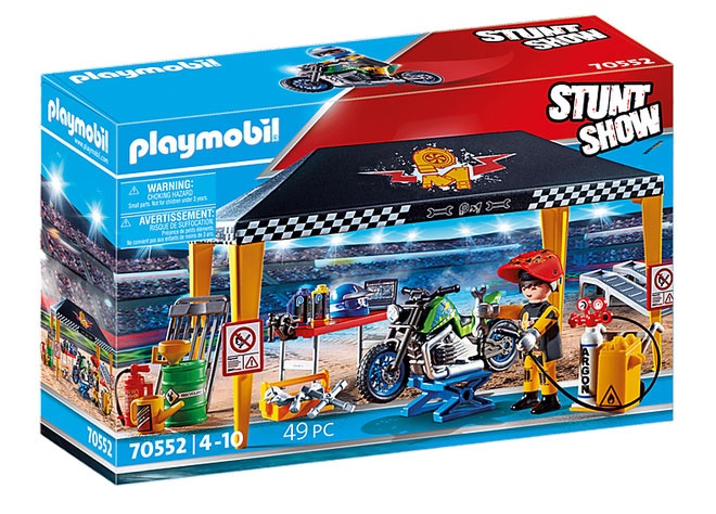 Playmobil 70552 Stuntshow Werkstattzeit