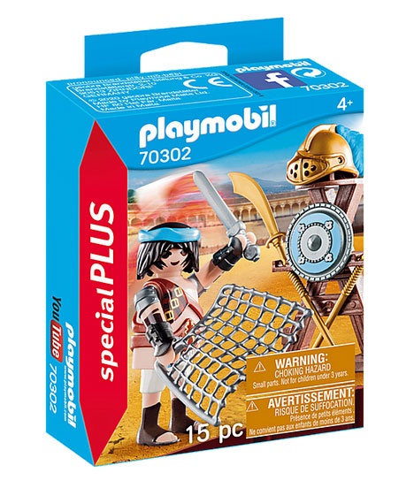 Playmobil 70302 special Plus Gladiator mit Waffenständer