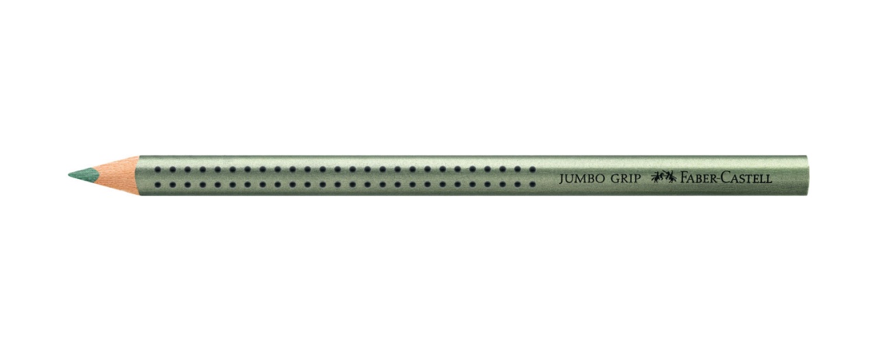 Faber-Castell Buntstift Jumbo Grip Grün Metallic