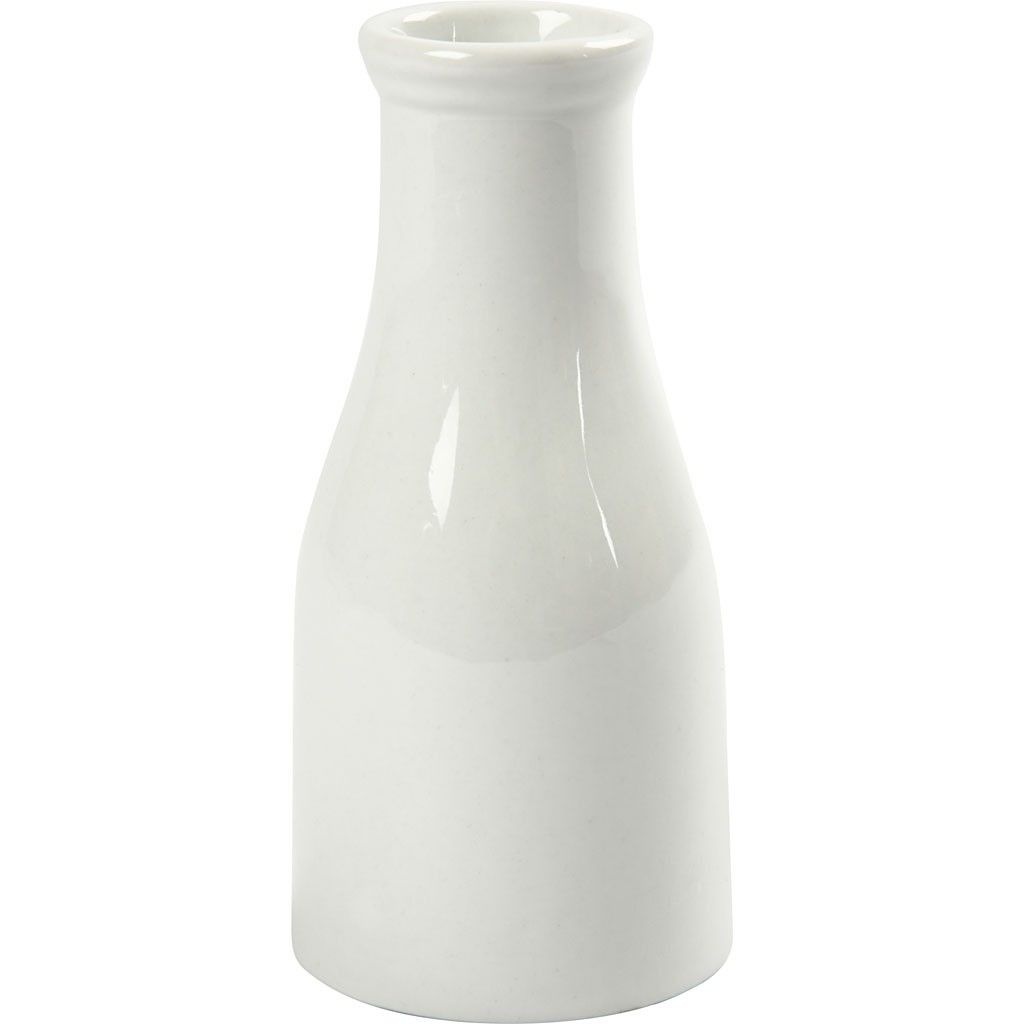 Vase Porzellan 13 cm weiß