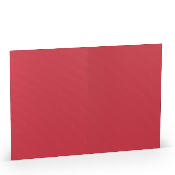 Rössler Paperado 5 Doppelkarten B6 Rot