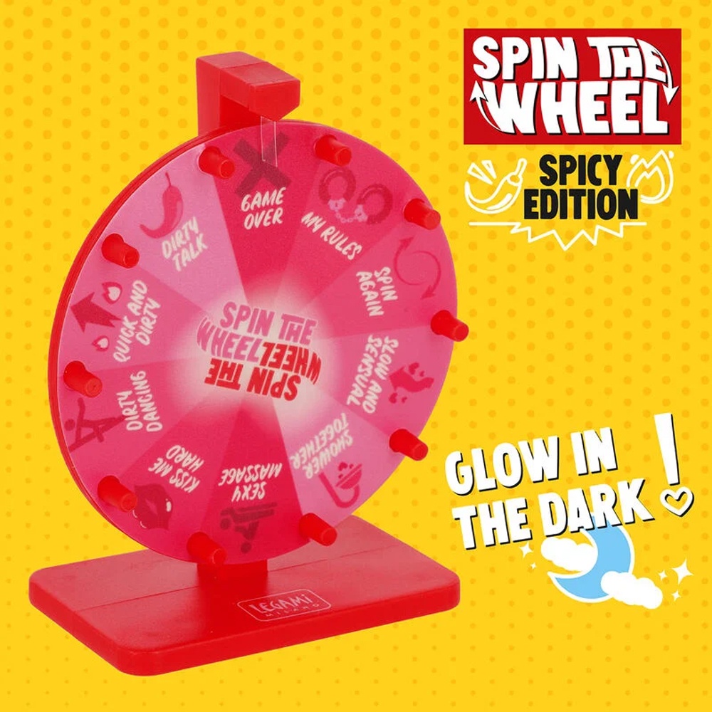 Antwort Rad - Spin The Wheel Spicy Edition von Legami