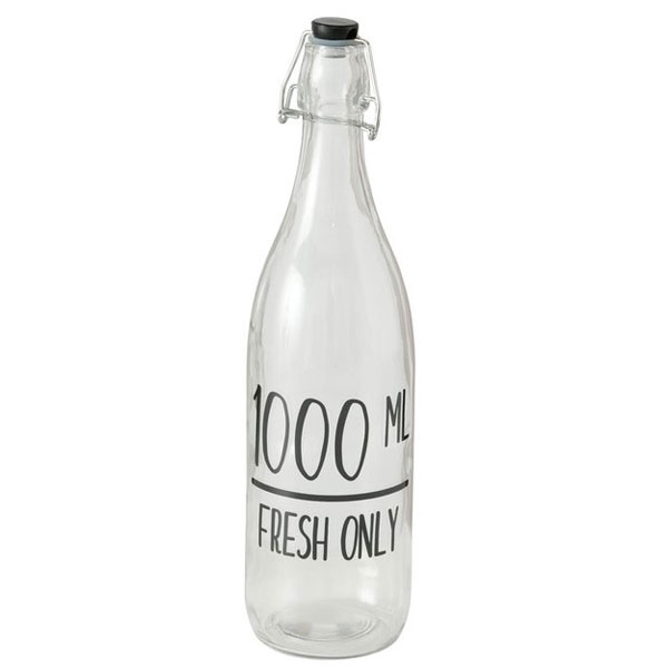 Boltze Flasche Milly 1000 ml Fresh Only H: 32 cm