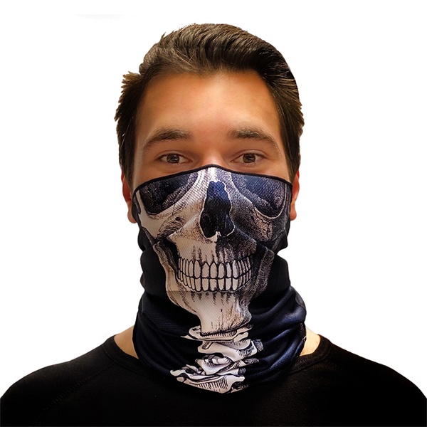 Kostüm-Zubehör Loop Skeleton Maske