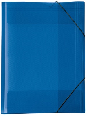 Veloflex Sammelmappe A4 blau transparent
