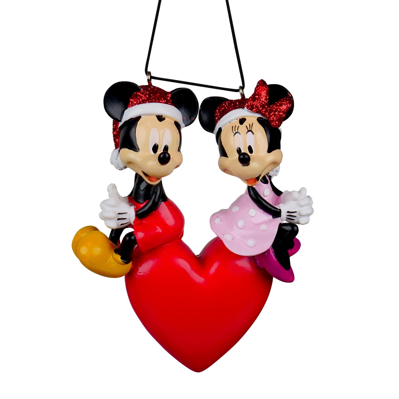 Weihnachsanhänger Disney Mickey und Minnie in Love