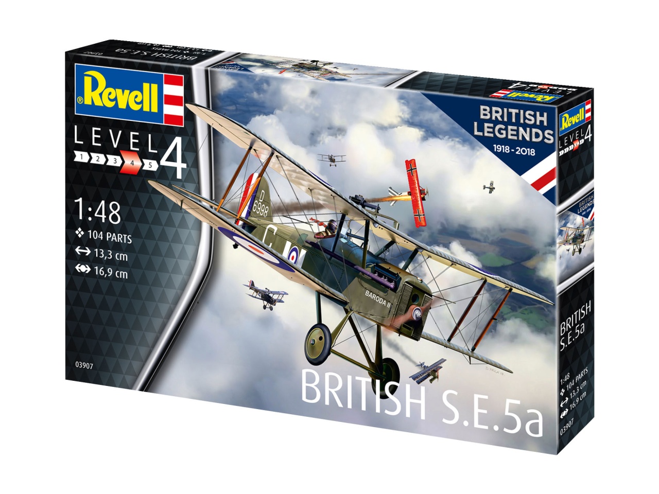 Revell 03907 British Legends British S. E.5a 1:48