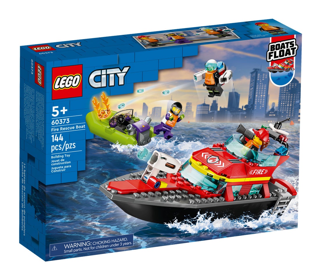 Lego City 60373 - Feuerwehrboot