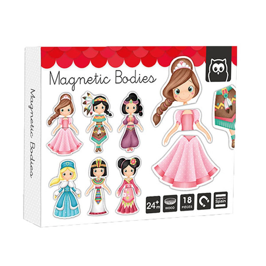 Magnetfiguren Prinzessinnen Magnetspiel