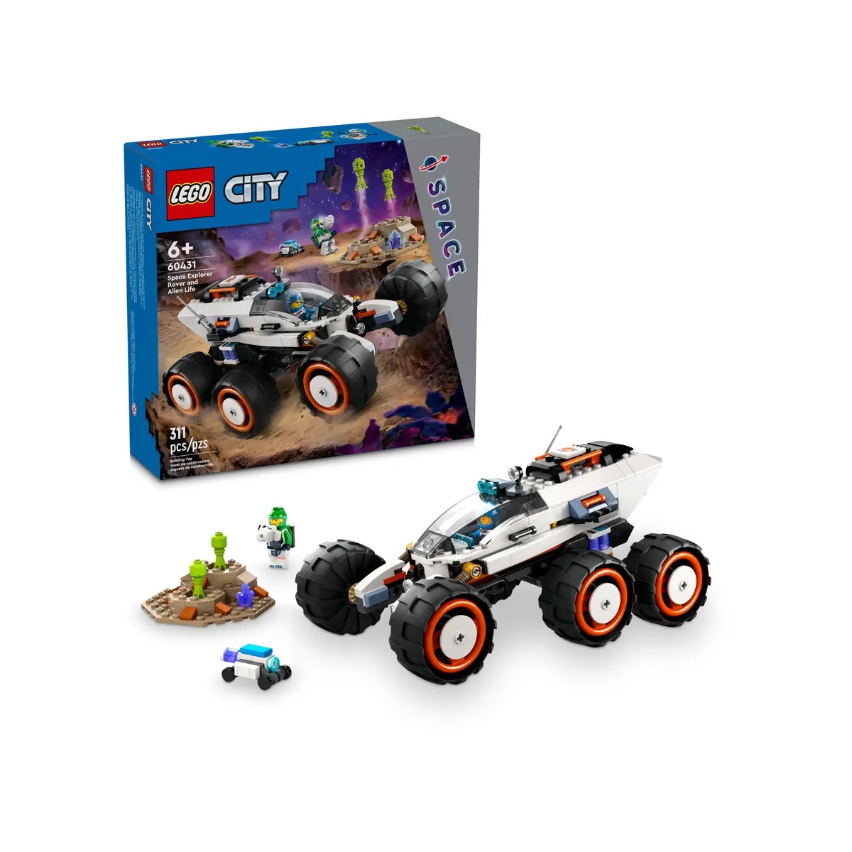 Lego City 60431 Weltraum-Rover mit Außerirdischen