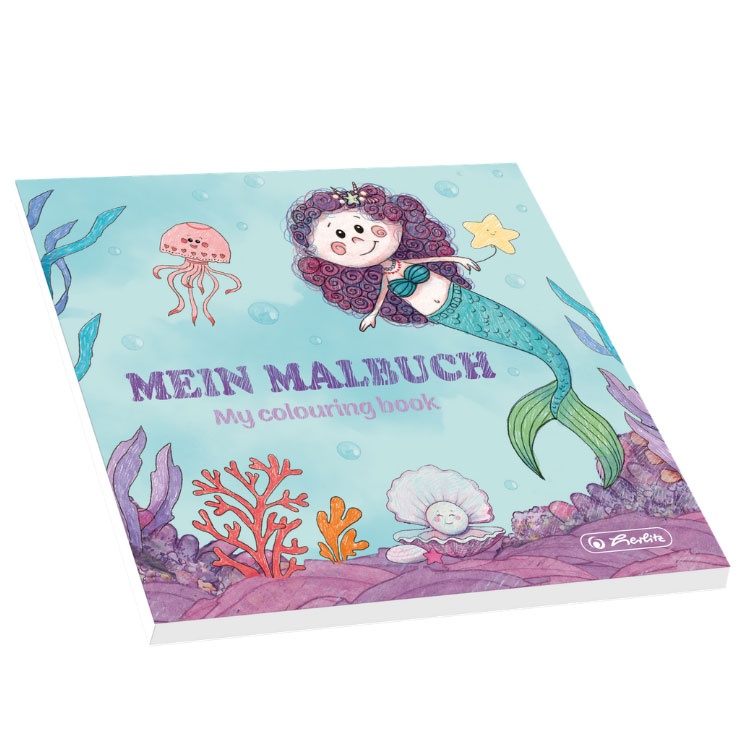 Herlitz Mein Malbuch Meerjungfrau