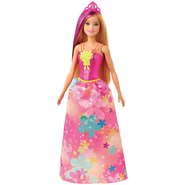 Barbie Dreamtopia Prinzessinnen-Puppe (blond- und lilafarben