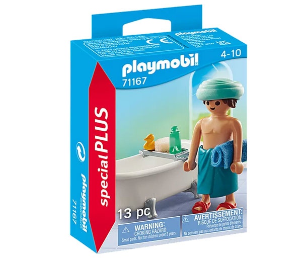 Playmobil 71167 SpecialPlus Mann in der Badewanne