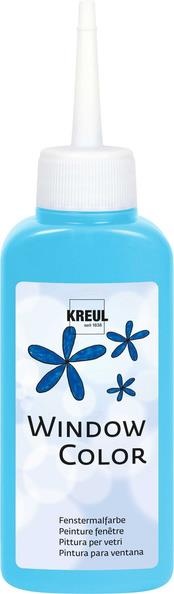 Kreul Window Color Fenstermalfarbe Hellblau 80 ml