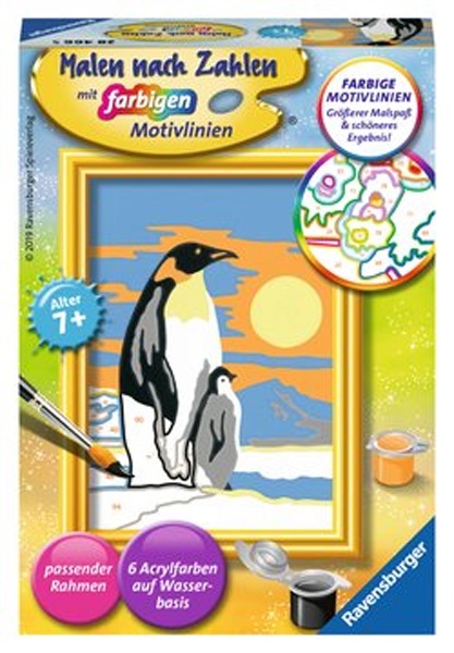 Ravensburger Malen nach Zahlen Süße Pinguine