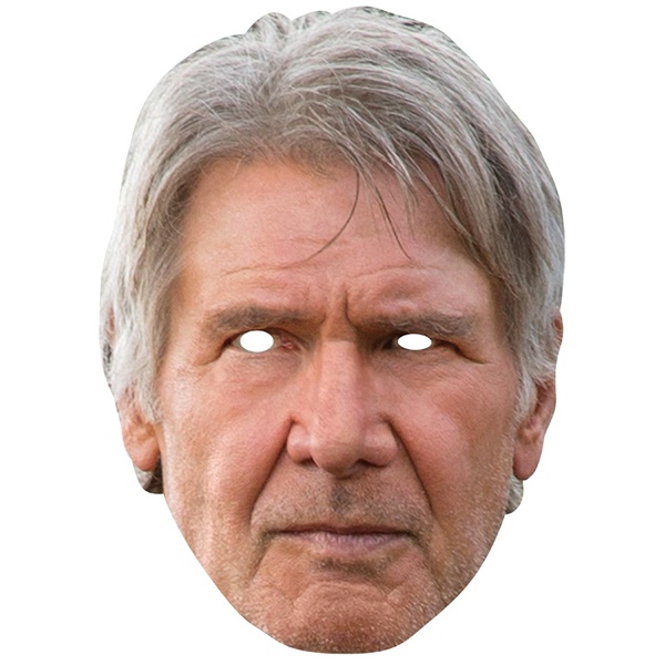 Kostüm-Zubehör Han Solo Card Mask
