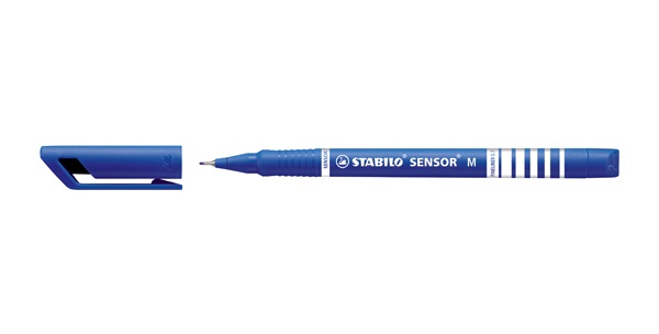 Stabilo Sensor Fineliner 0.7 M blau