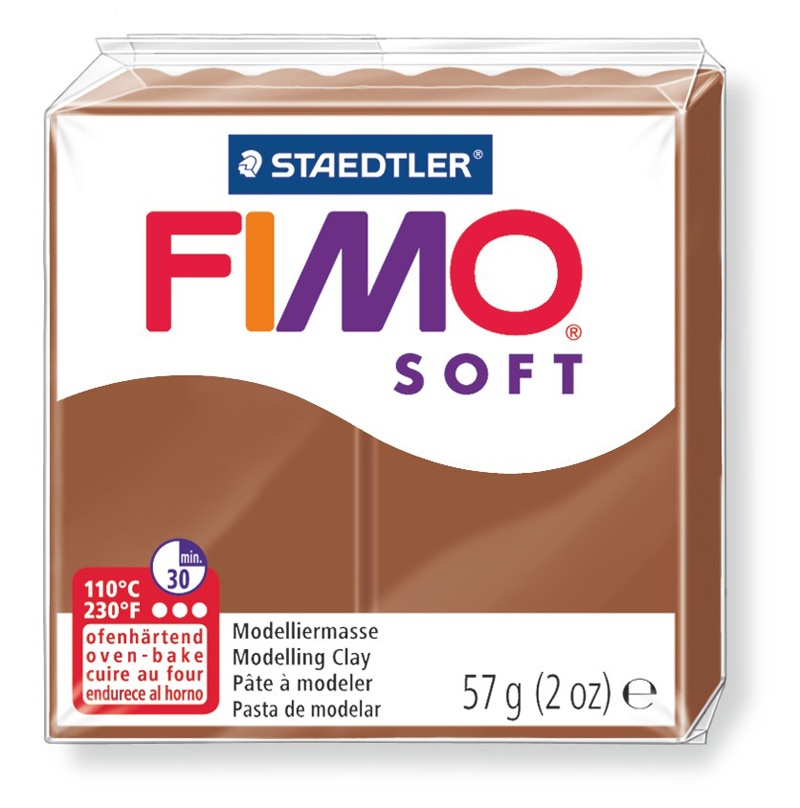Staedtler Modelliermasse Fimo soft caramel 57 g