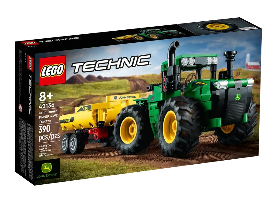 Lego Technic 42136 - John Deere 9620R 4WD Tractor