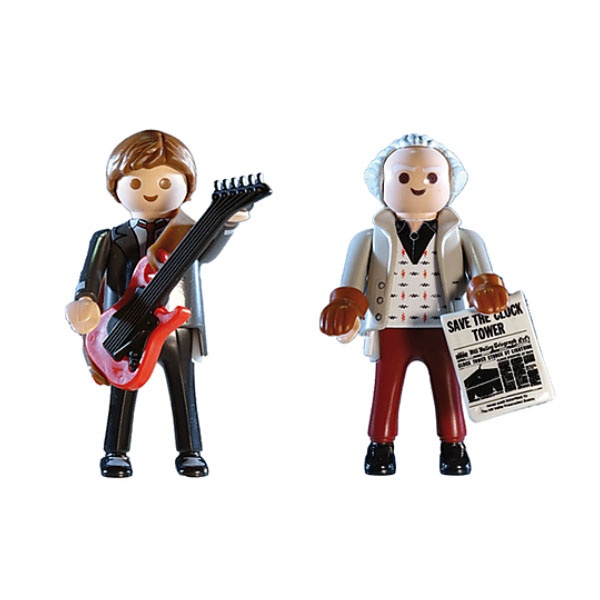 Playmobil 70459 Back to the Future Marty McFly und Dr. Emmet