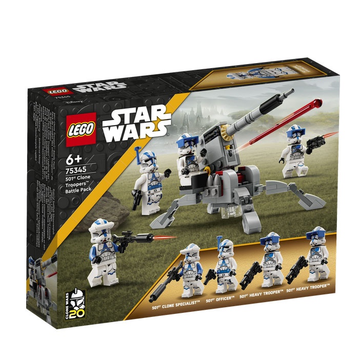 Lego Star Wars 75345 501st Clone Trooper Battle Pack