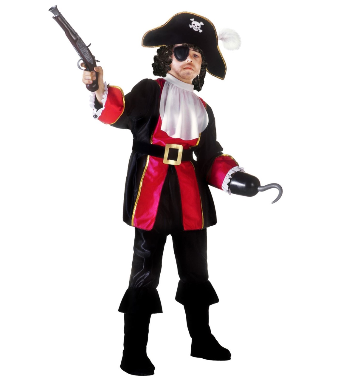 Kostüm Piratenkapitän Gr. 140 8-10 Jahre  Kinderkostüm