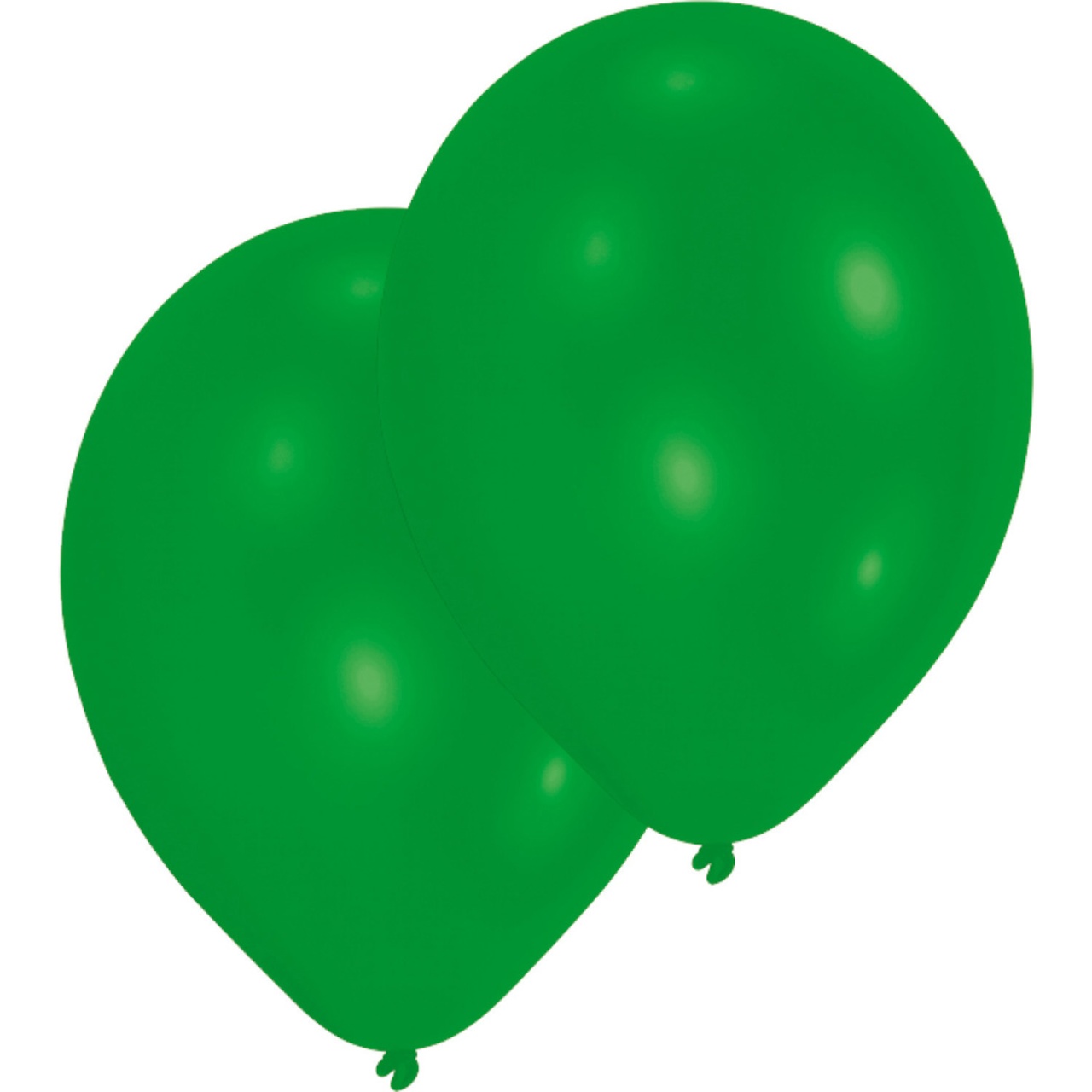 Latexballons 10 Stück grün