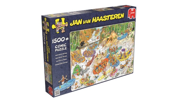 Puzzle Jan van Haasteren Wildwasser-Rafting 1500 Teil
